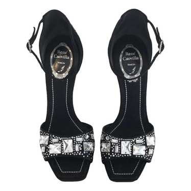 Rene Caovilla Cloth sandal - image 1