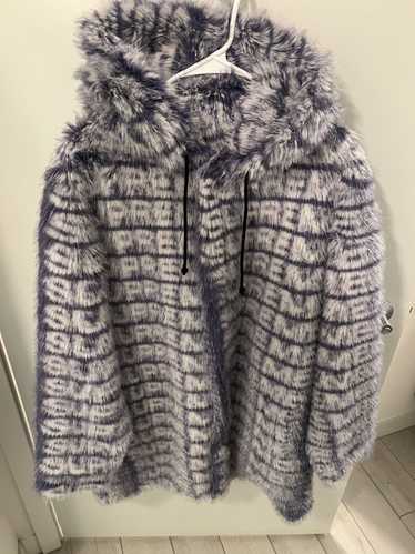 Supreme Supreme Faux Fur Hooded Coat