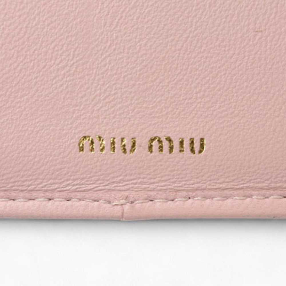 Miu Miu Miu Miu Miu Wallet Tri-fold miumiu 5MH033… - image 8