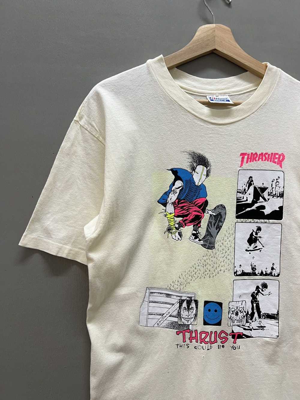 Rare × Thrasher × Vintage Vintage 80s Thrasher Pu… - image 2