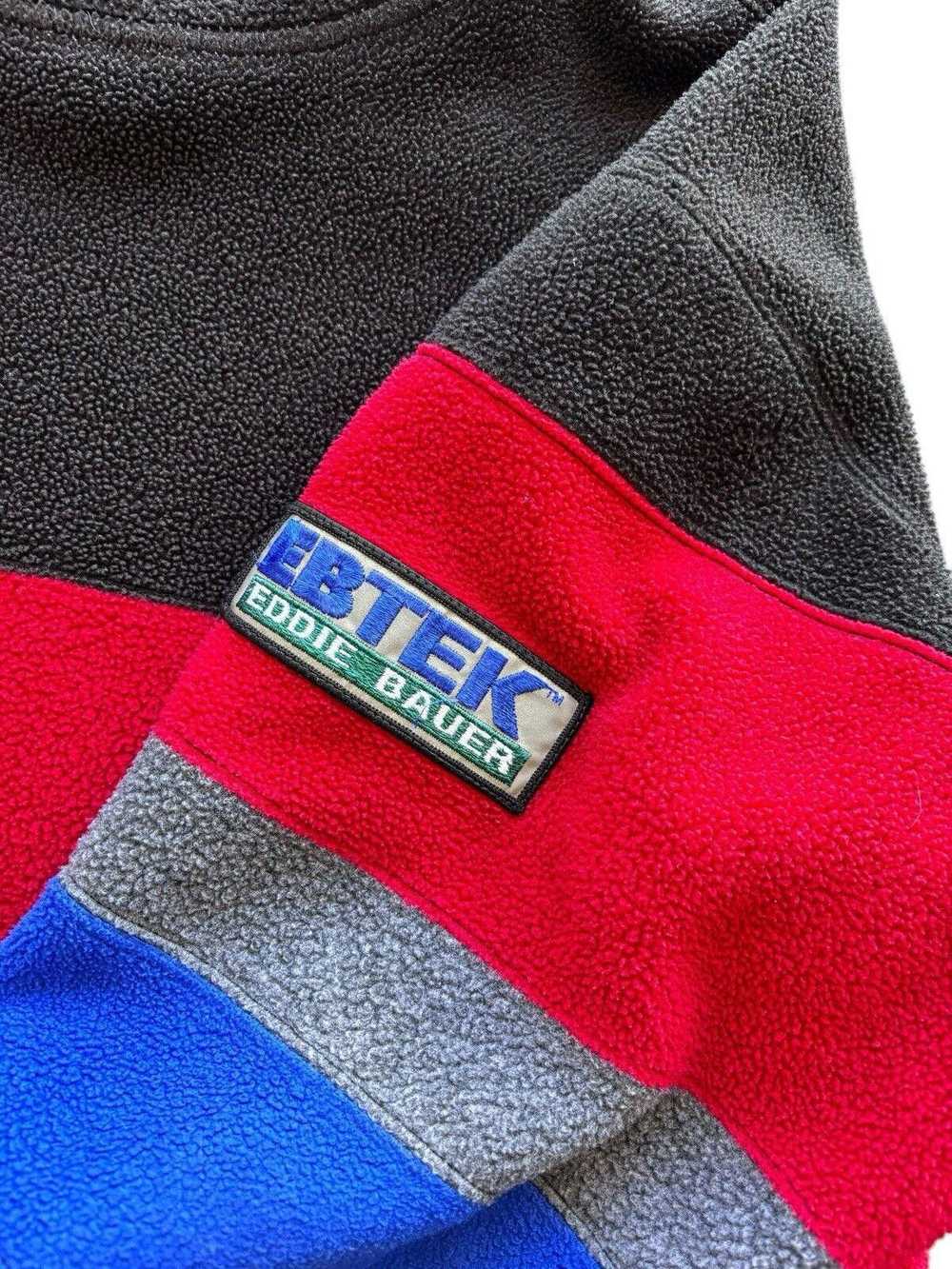 Eddie Bauer Vintage Eddie Bauer EBTEK Fleece Pull… - image 3