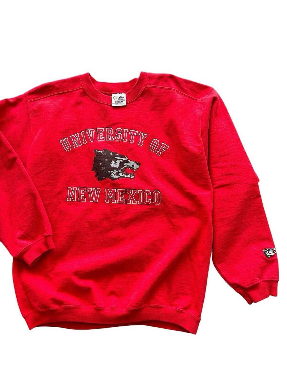 Vintage Vintage 80s University Of New Mexico Wolf… - image 1