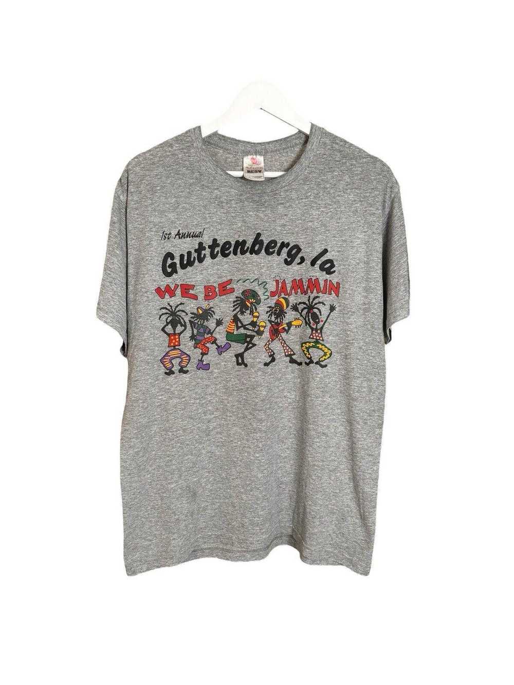 Fruit Of The Loom Vintage Guttenberg We Be Jammin… - image 2