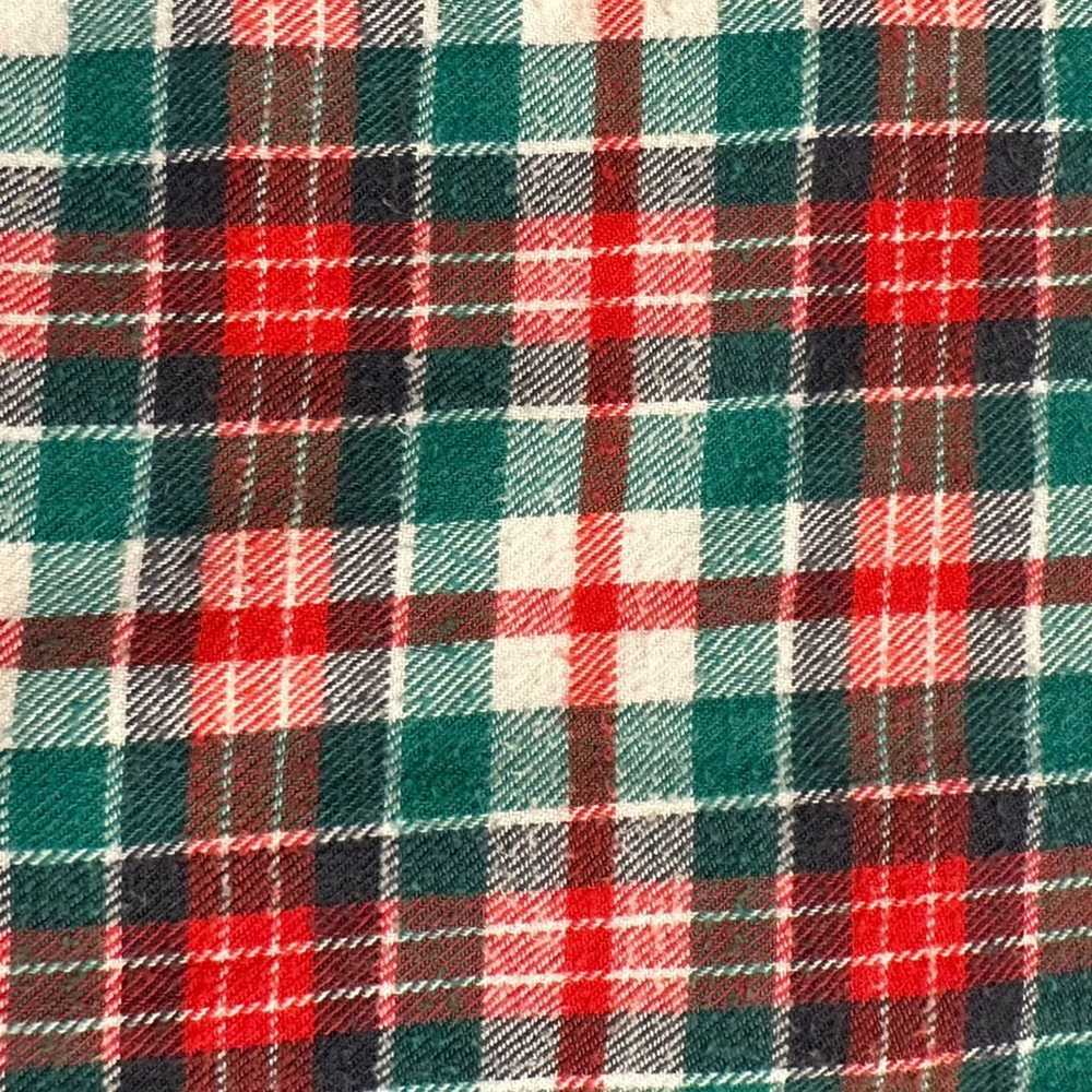 London Fog Vintage London Fog Red & Green Flannel… - image 6