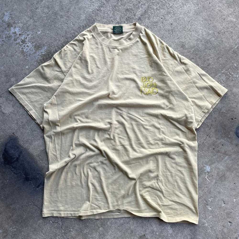 Other 90’s Tan Bud Light Tee - image 3