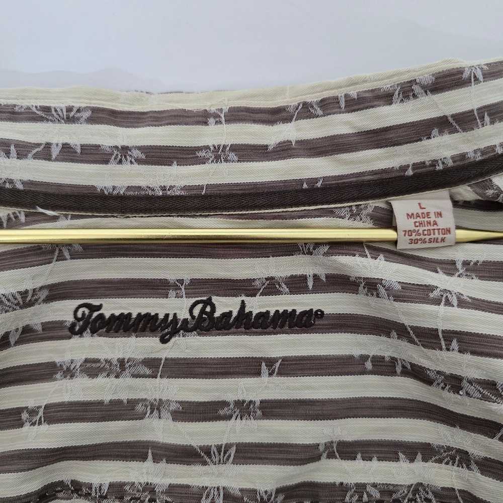 Tommy Bahama TOMMY BAHAMA Dress Shirt Brown Cream… - image 10