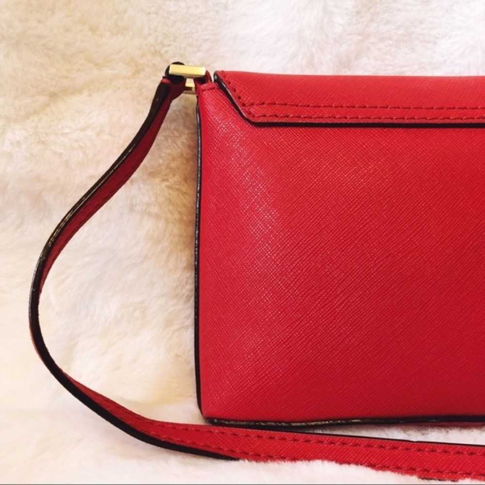 Kate Spade Kate Spade Red & Gold Crossbody Bag - image 3