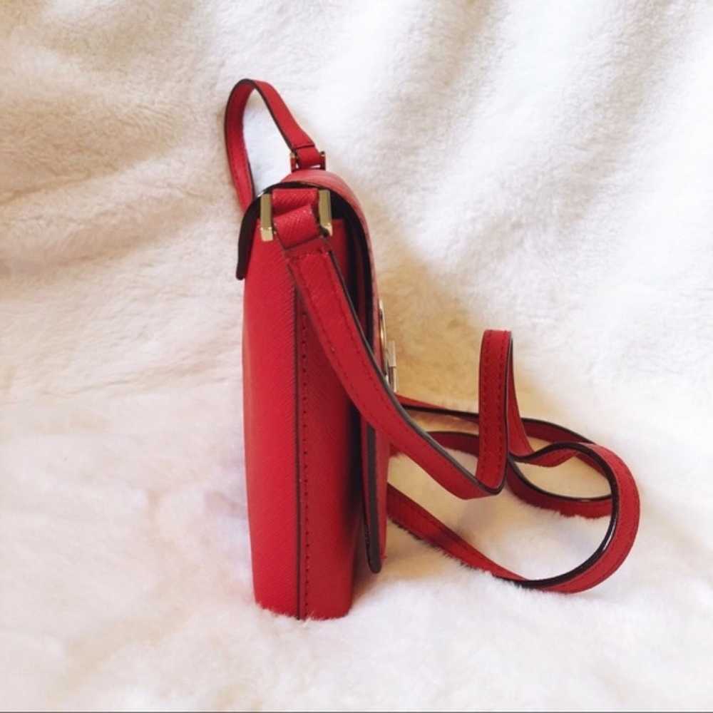 Kate Spade Kate Spade Red & Gold Crossbody Bag - image 6