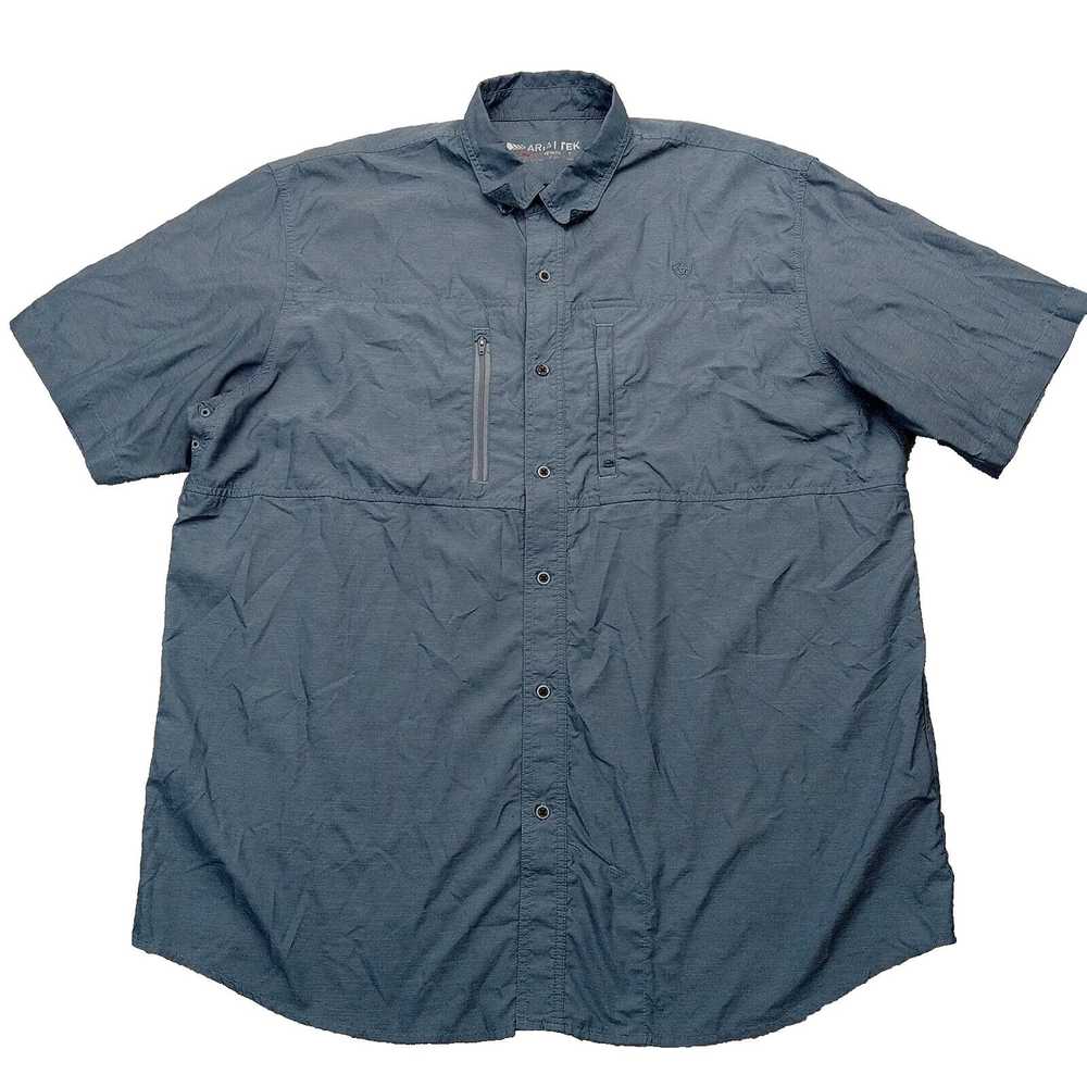 Ariat Ariat Tek Shirt XL Men's Vented Fishing Spo… - image 1