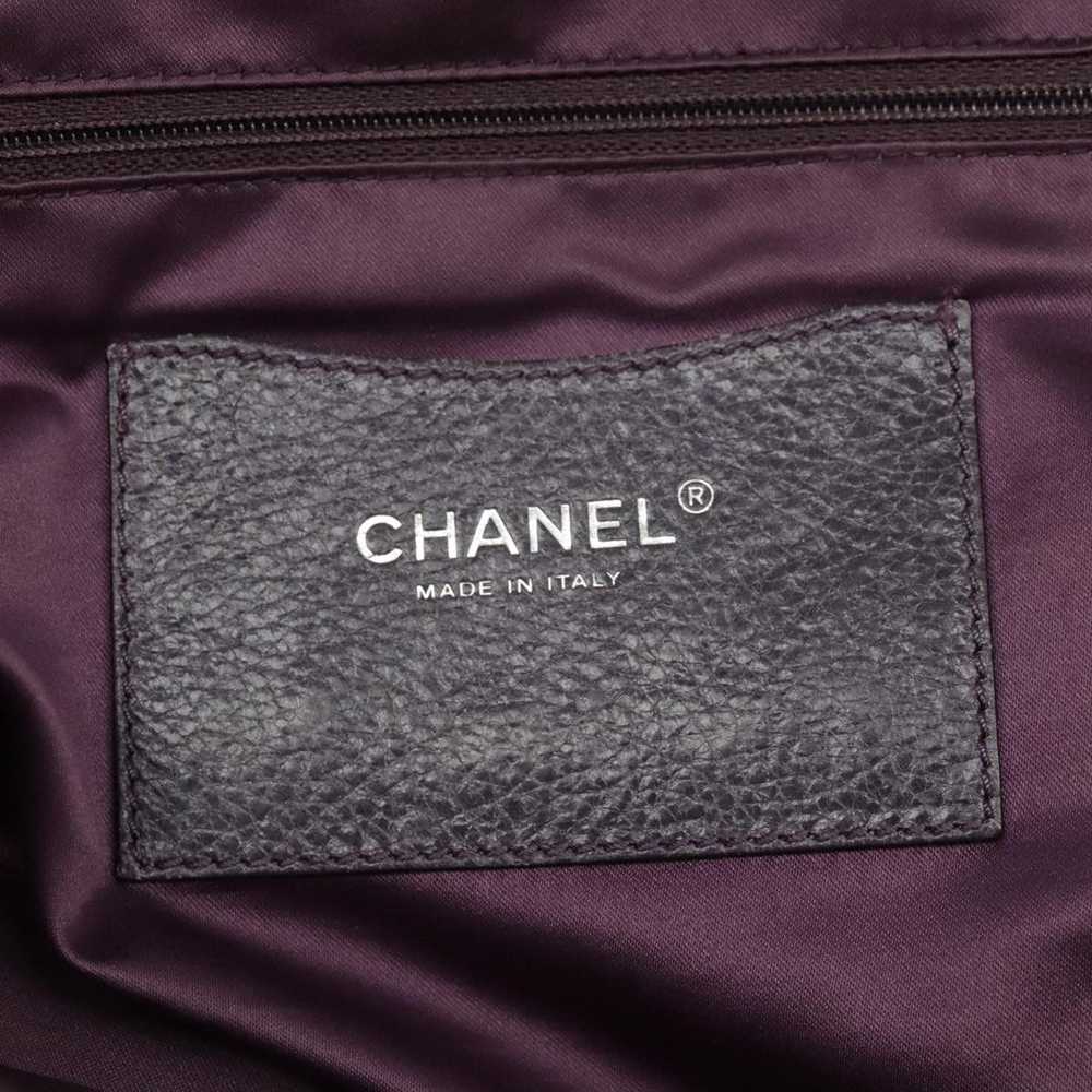 Chanel Shopping Purple Leather Tote Bag (Pre-Owne… - image 9