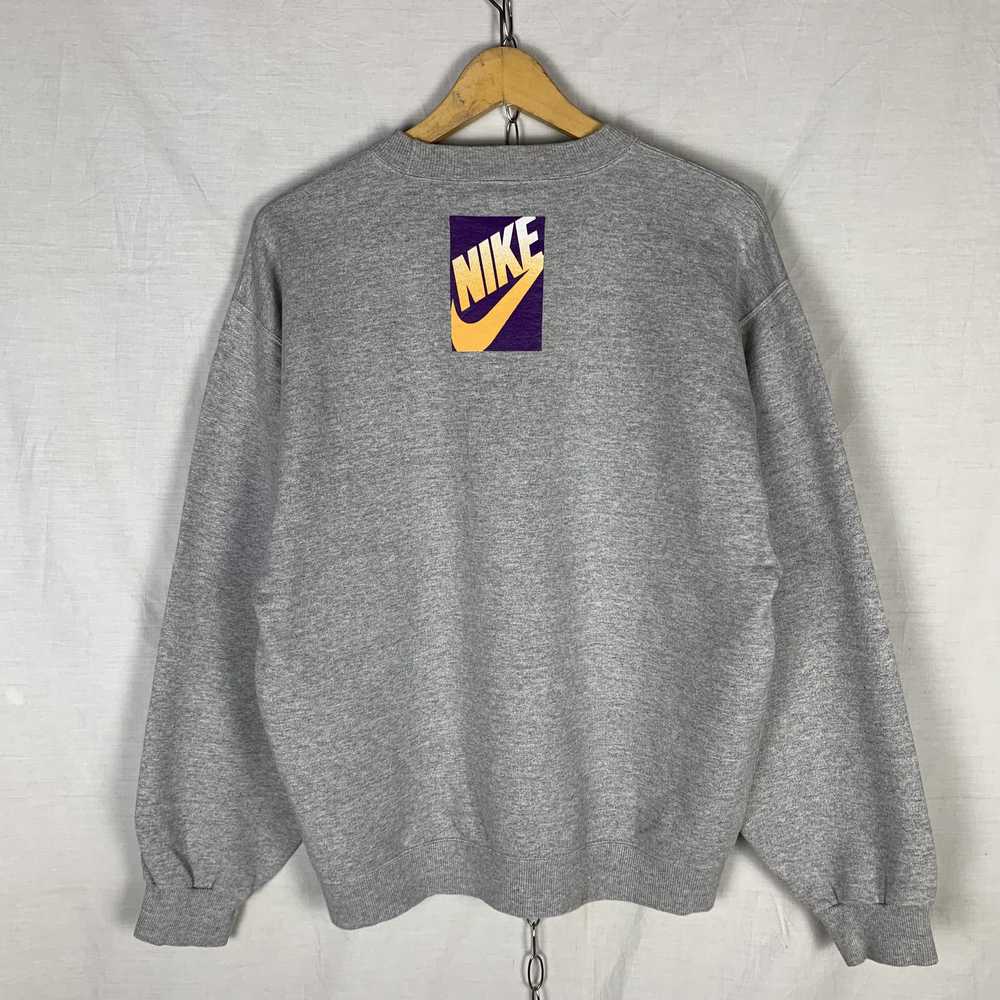 Nike × Vintage Vintage Nike Jordan Sweatshirt Cre… - image 3