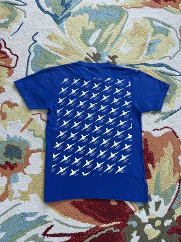 Supreme Supreme Planes Tee FW15 Blue - image 1