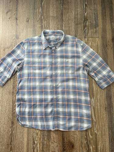 Allsaints Allsaints plaid pattern short sleeve but