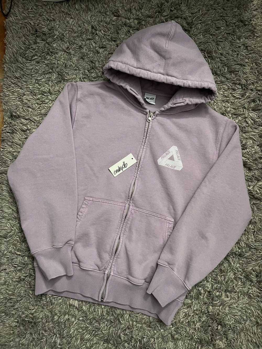 Palace Palace Pigment Wash Tri Ferg Hood - lilac - image 1