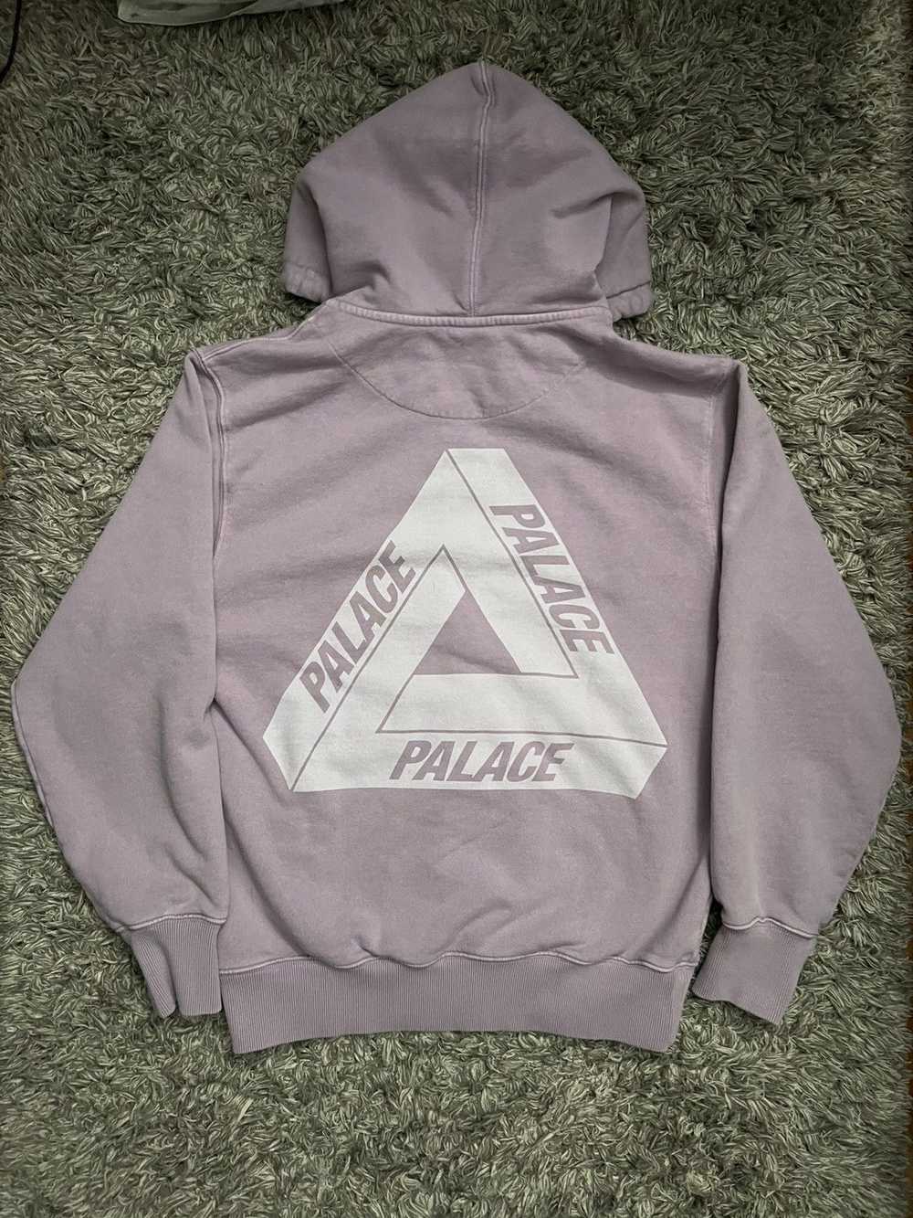 Palace Palace Pigment Wash Tri Ferg Hood - lilac - image 3