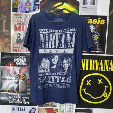 Band Tees × Kurt Cobain × Nirvana Vintage Nirvana… - image 1