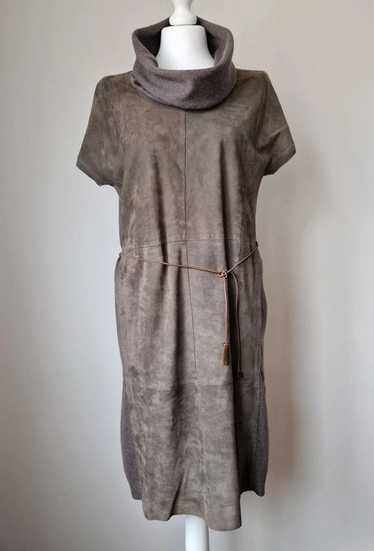 Fabiana Filippi suede and wool dress - image 1