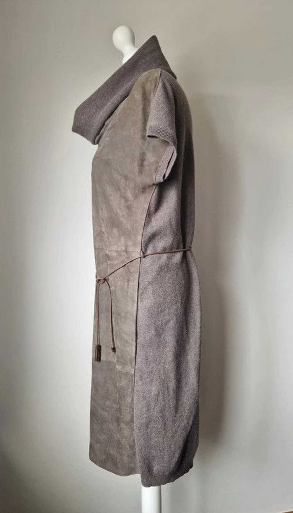 Fabiana Filippi suede and wool dress - image 5