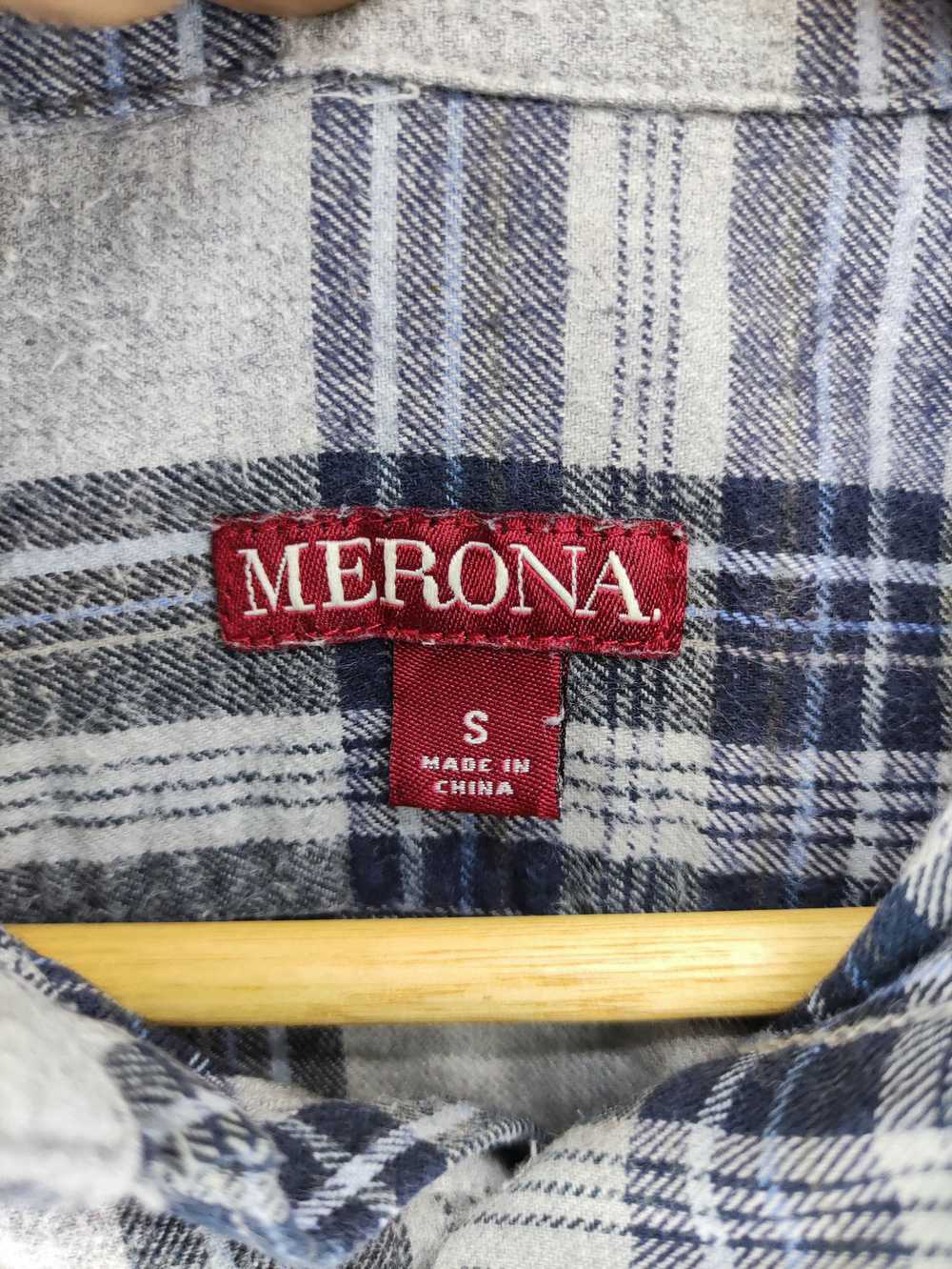 Flannel × Merona × Streetwear Vintage Merona Flan… - image 2