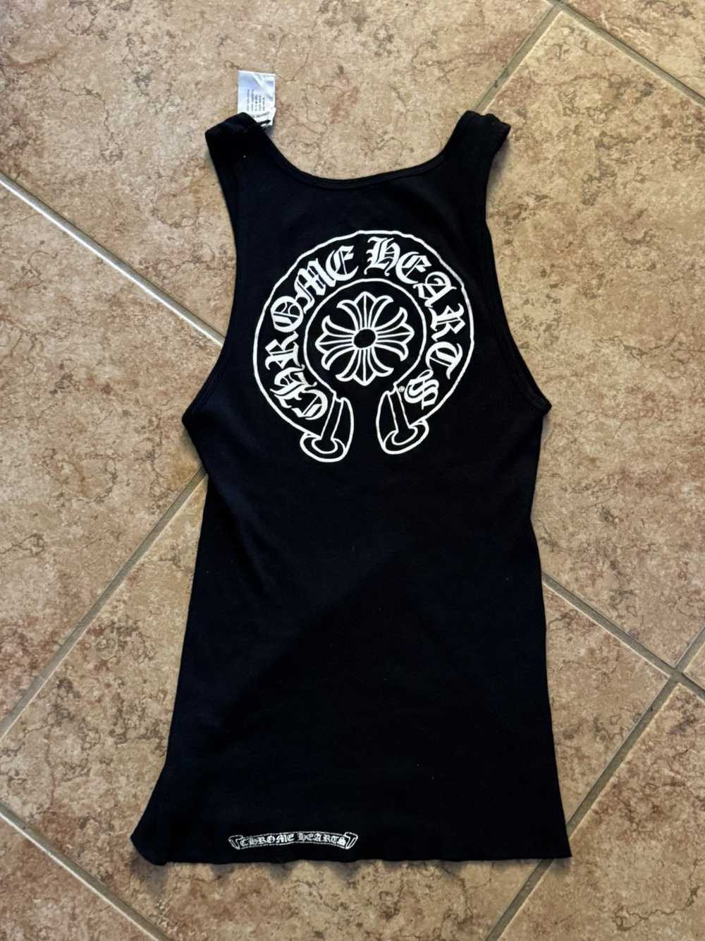 Chrome Hearts Chrome Hearts Horseshoe tank top - image 2