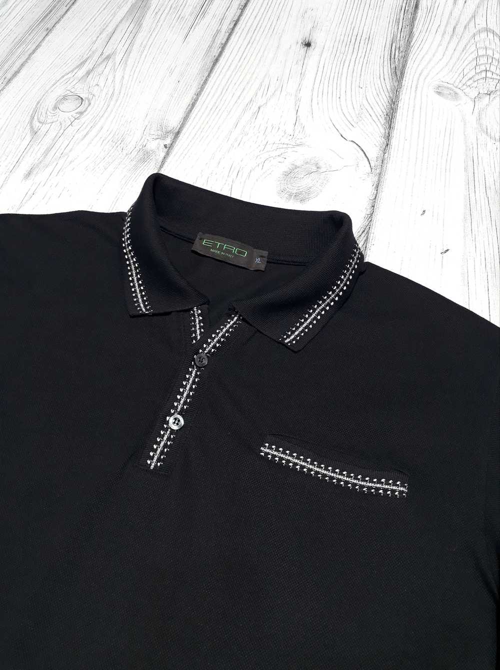 Etro Etro black polo size L-XL - image 3