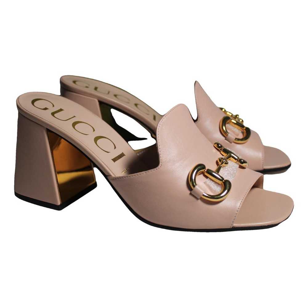 Gucci Leather heels - image 1