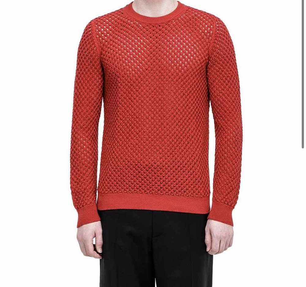 Namacheko SS18 Red Loose Knit Sweater - image 2