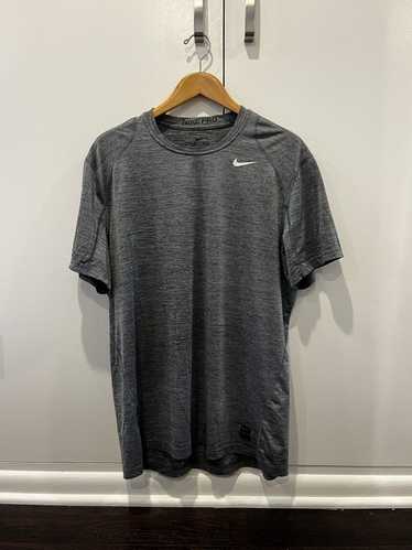 Nike Nike Pro Dri Fit T Shirt Gray