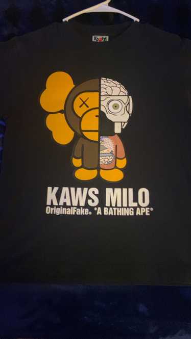 Bape × Kaws × Nigo Bape x Kaws Baby Milo Tee