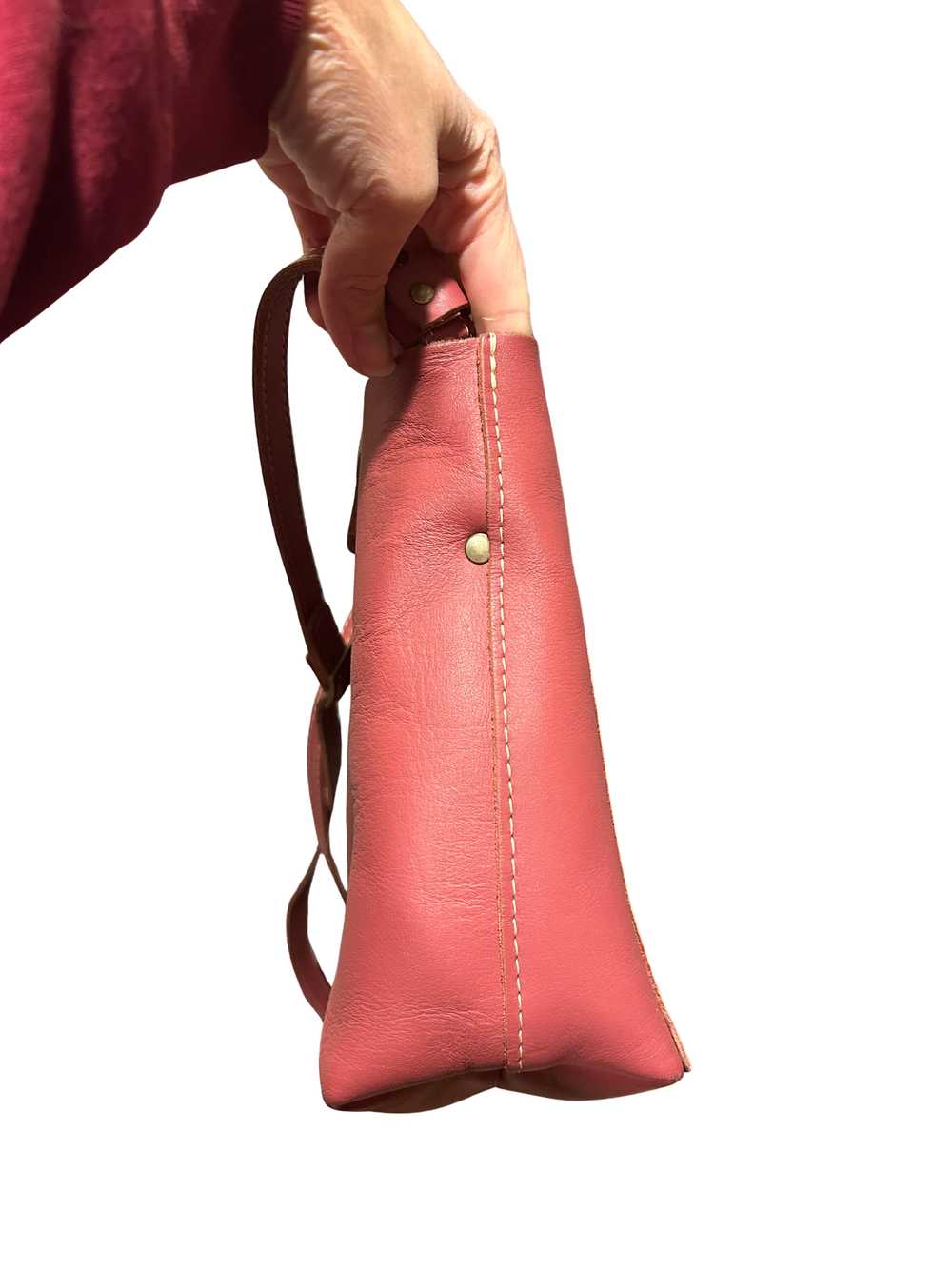 Portland Leather Mini Crossbody Tote - image 6