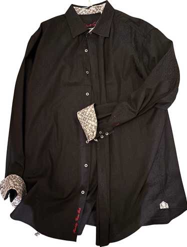 Robert Graham Robert Graham Black Button Down Clas