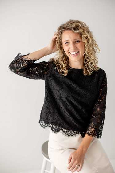 The Main Street Exchange 'Zara' Lace Top - image 1