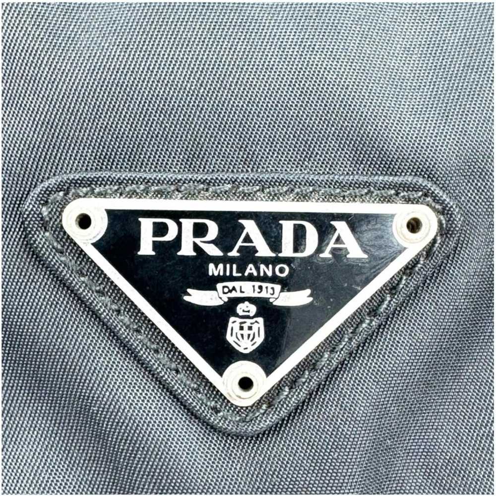 Prada Triangle cloth handbag - image 9