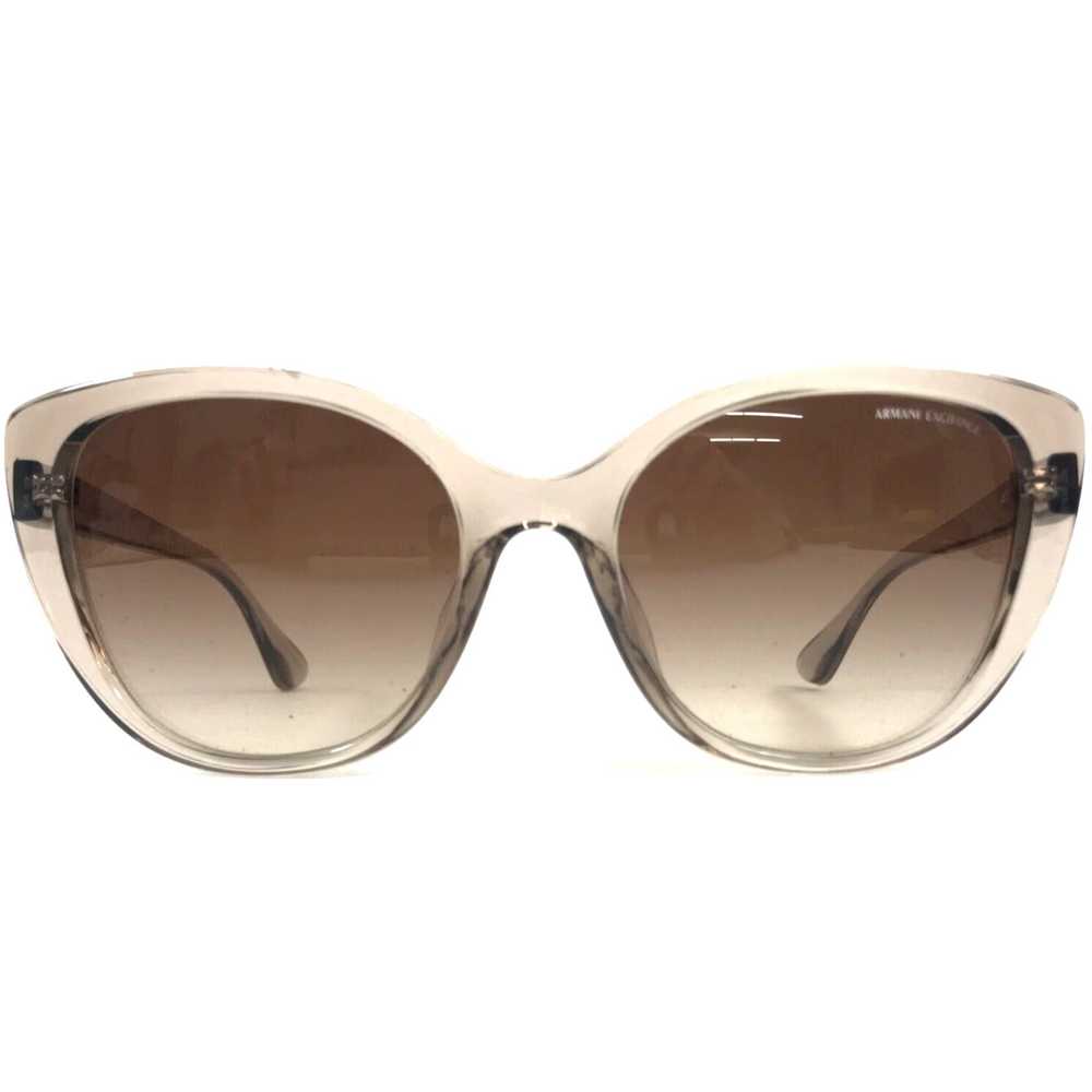 Armani Exchange Clear Brown Cat Eye Armani Exchan… - image 2