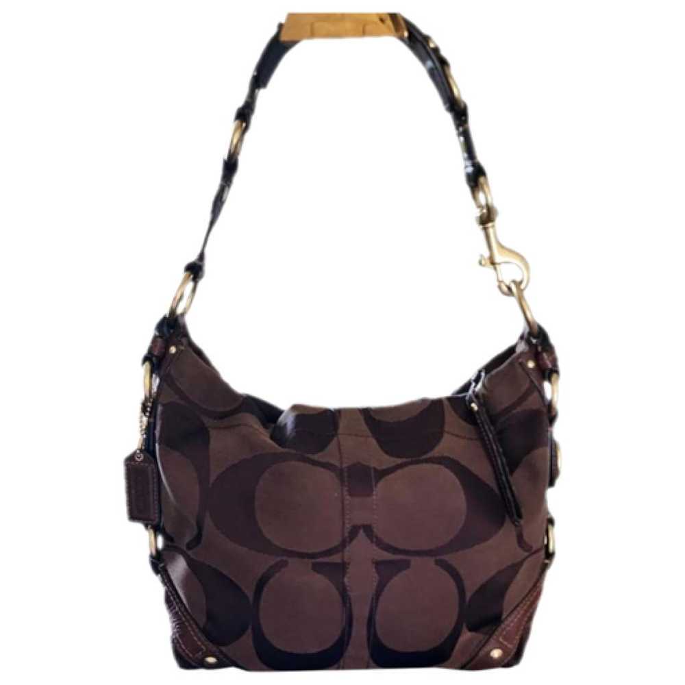 Coach Carly cloth handbag - image 1