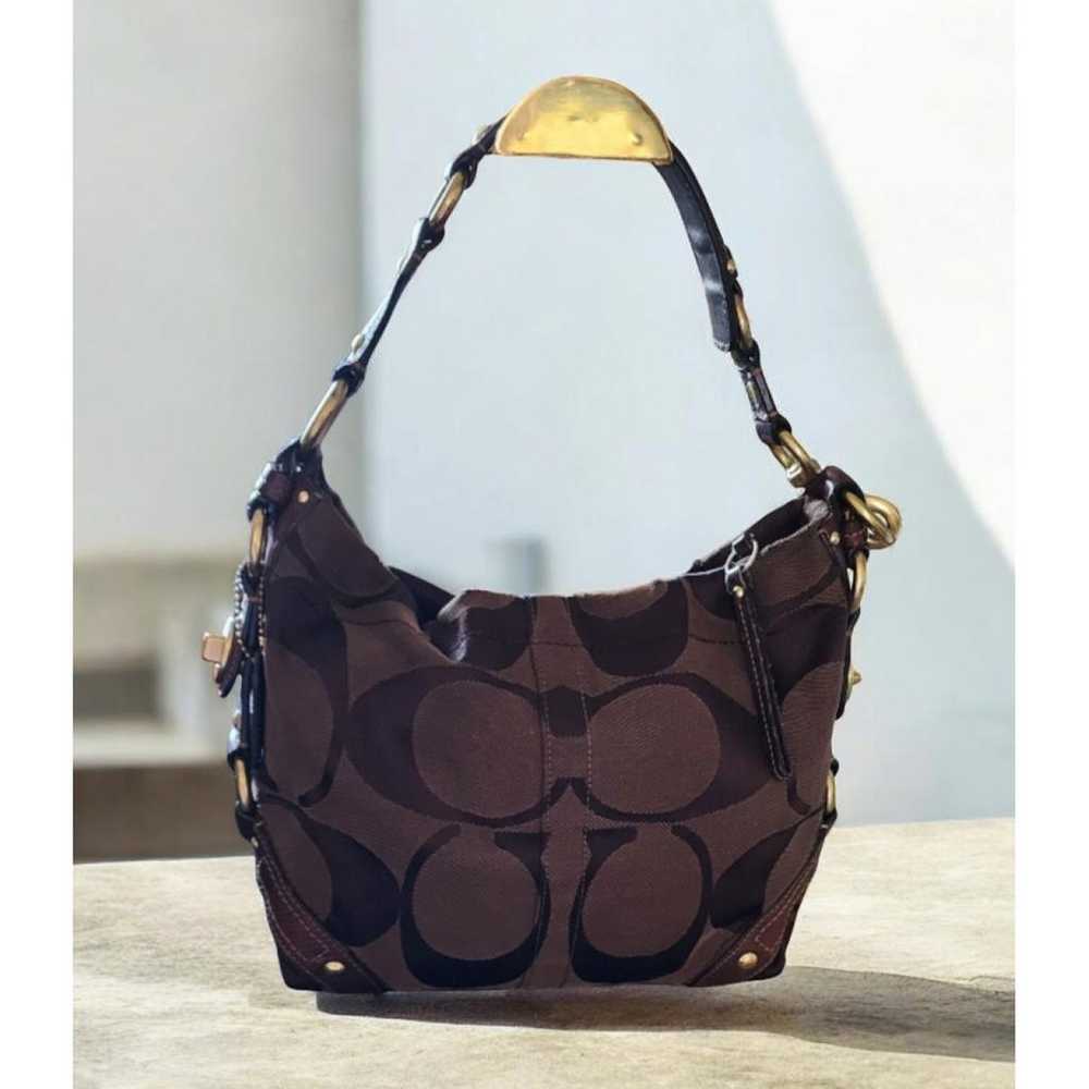 Coach Carly cloth handbag - image 3