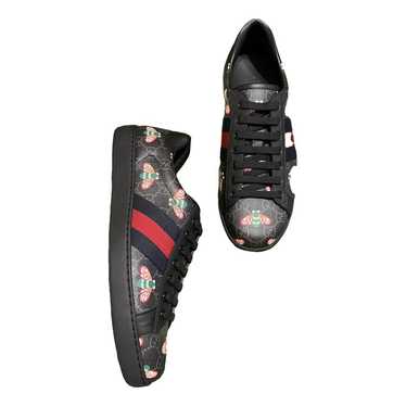 Gucci Ace leather low trainers