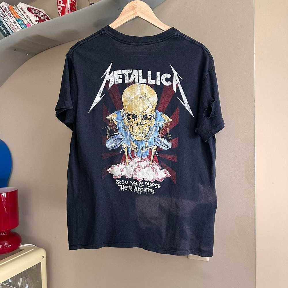 Band Tees × Metallica × Vintage Vintage 1989 Meta… - image 5