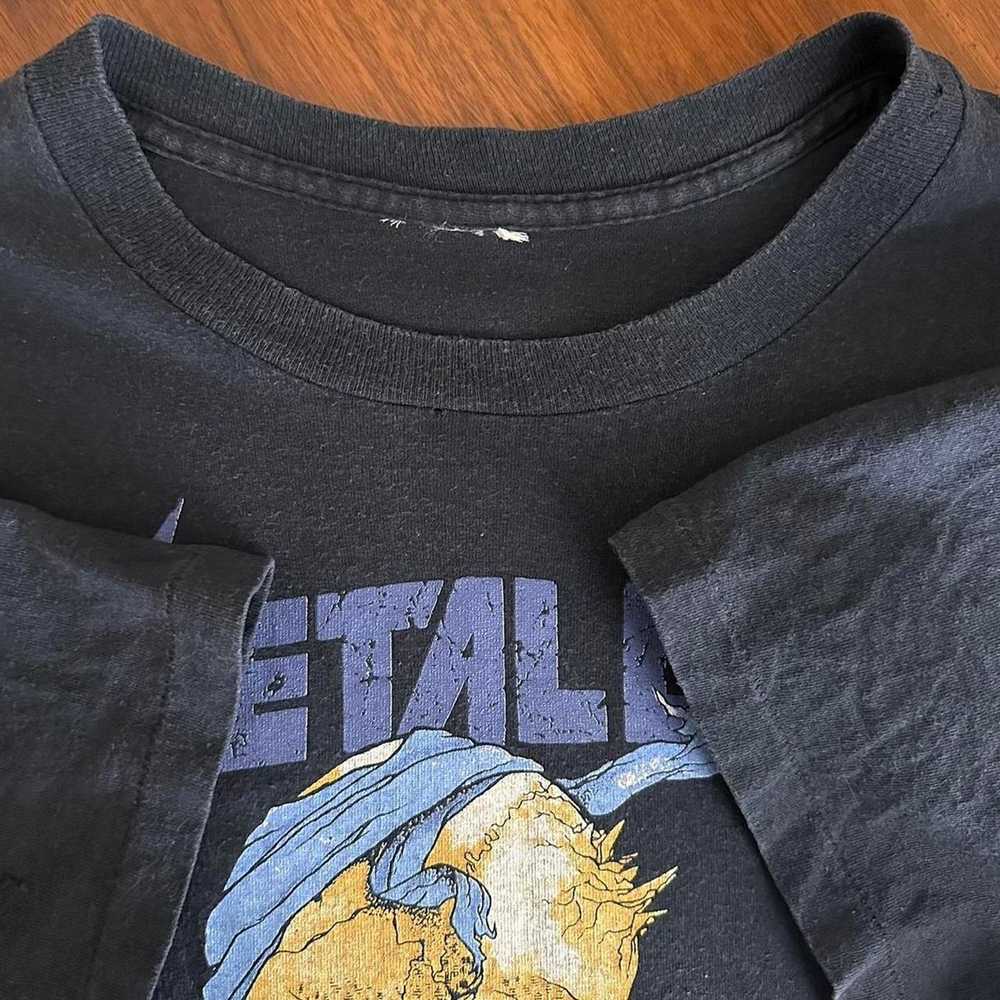 Band Tees × Metallica × Vintage Vintage 1989 Meta… - image 7