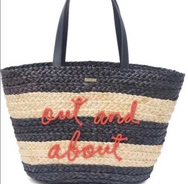 Kate Spade Kate Spade Straw Tote - image 1