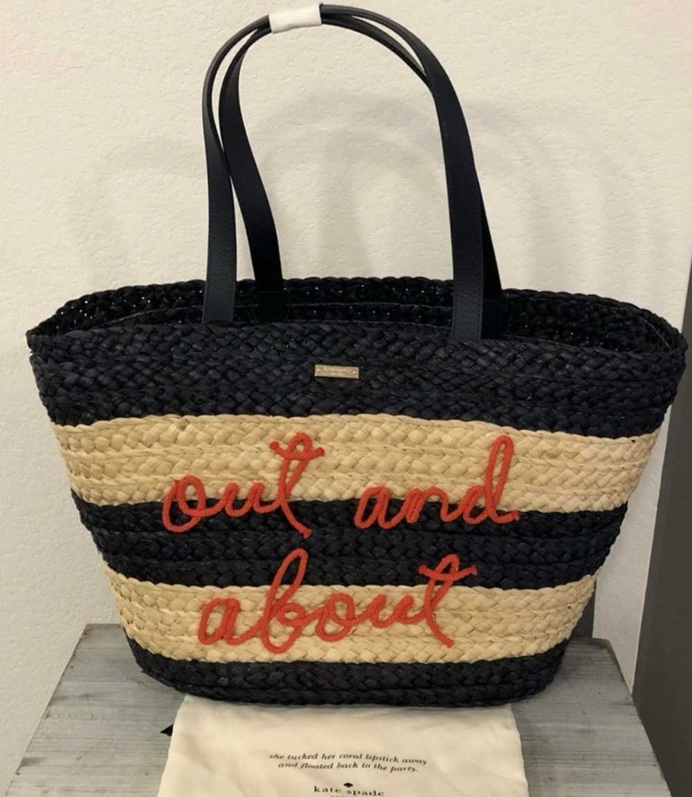 Kate Spade Kate Spade Straw Tote - image 4