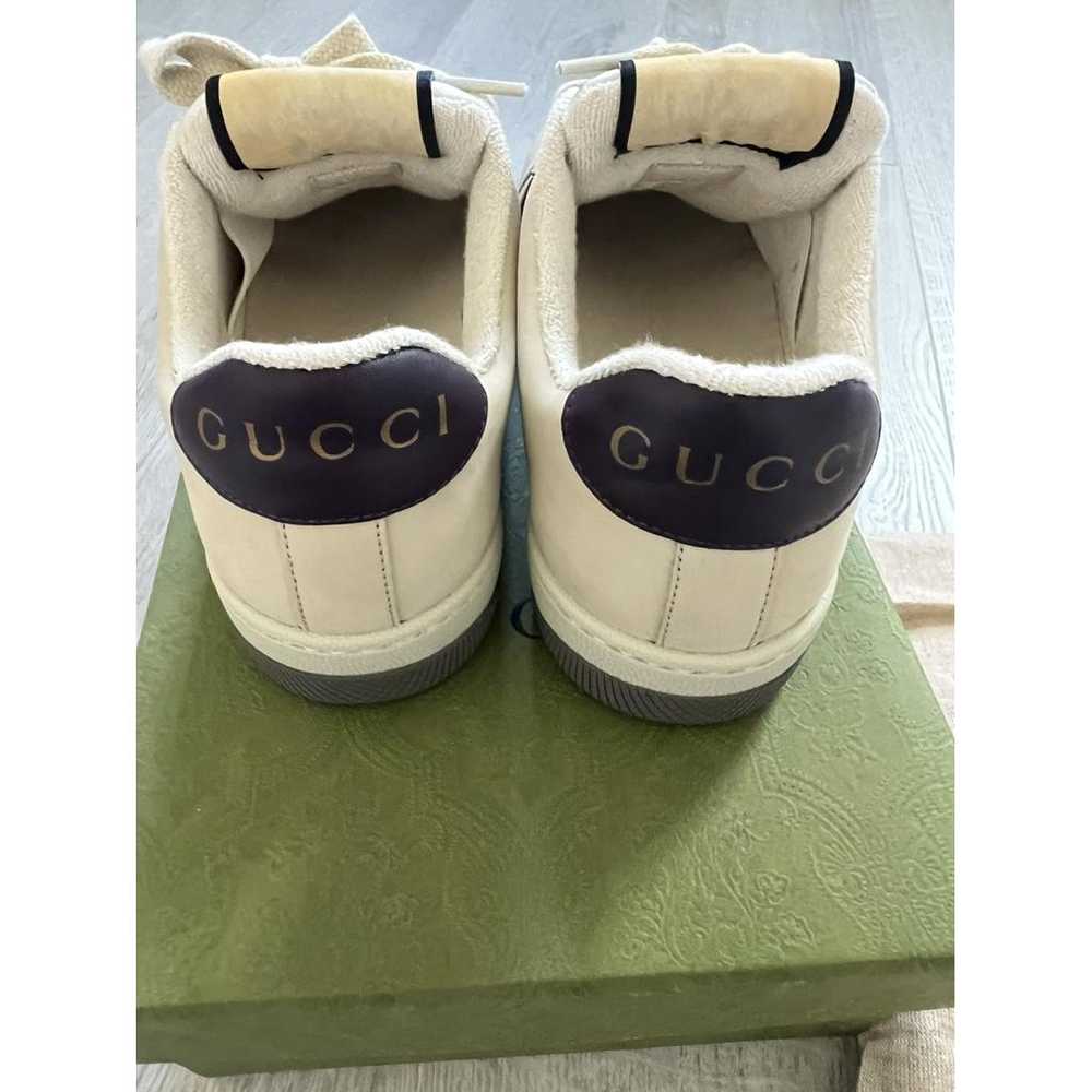 Gucci Mac80 leather trainers - image 5