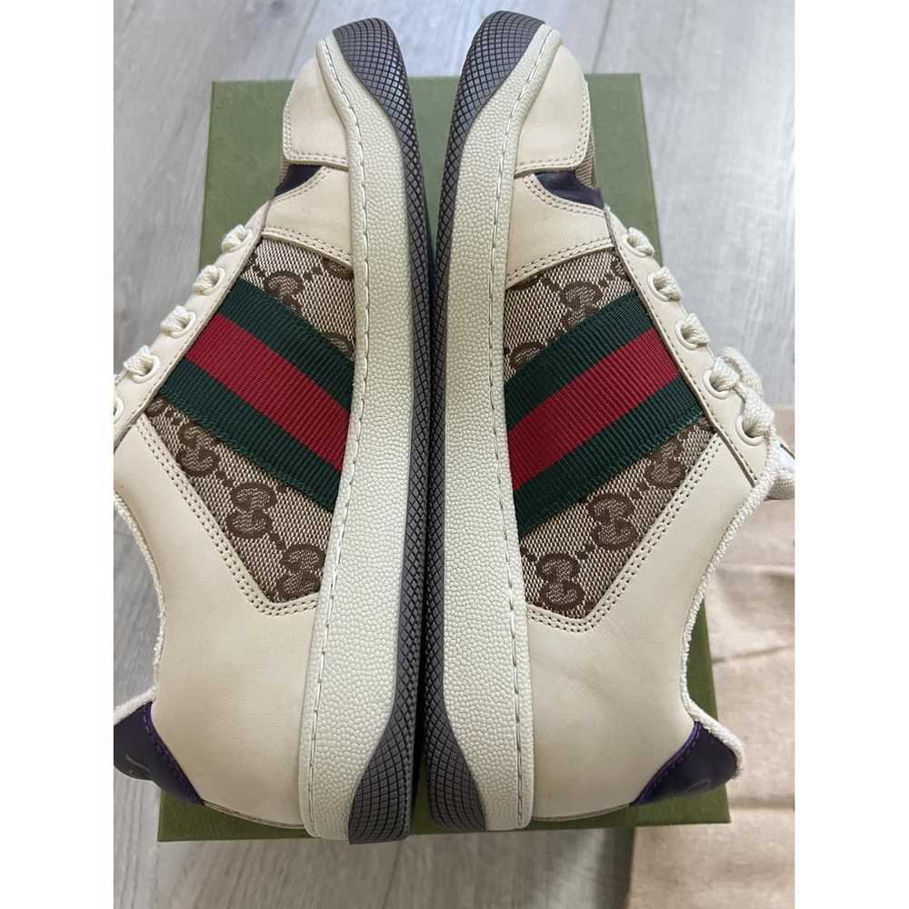 Gucci Mac80 leather trainers - image 7