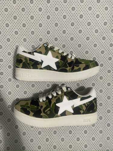 Bape Bapesta Low ABC Camo 20th Anniversary Green 2