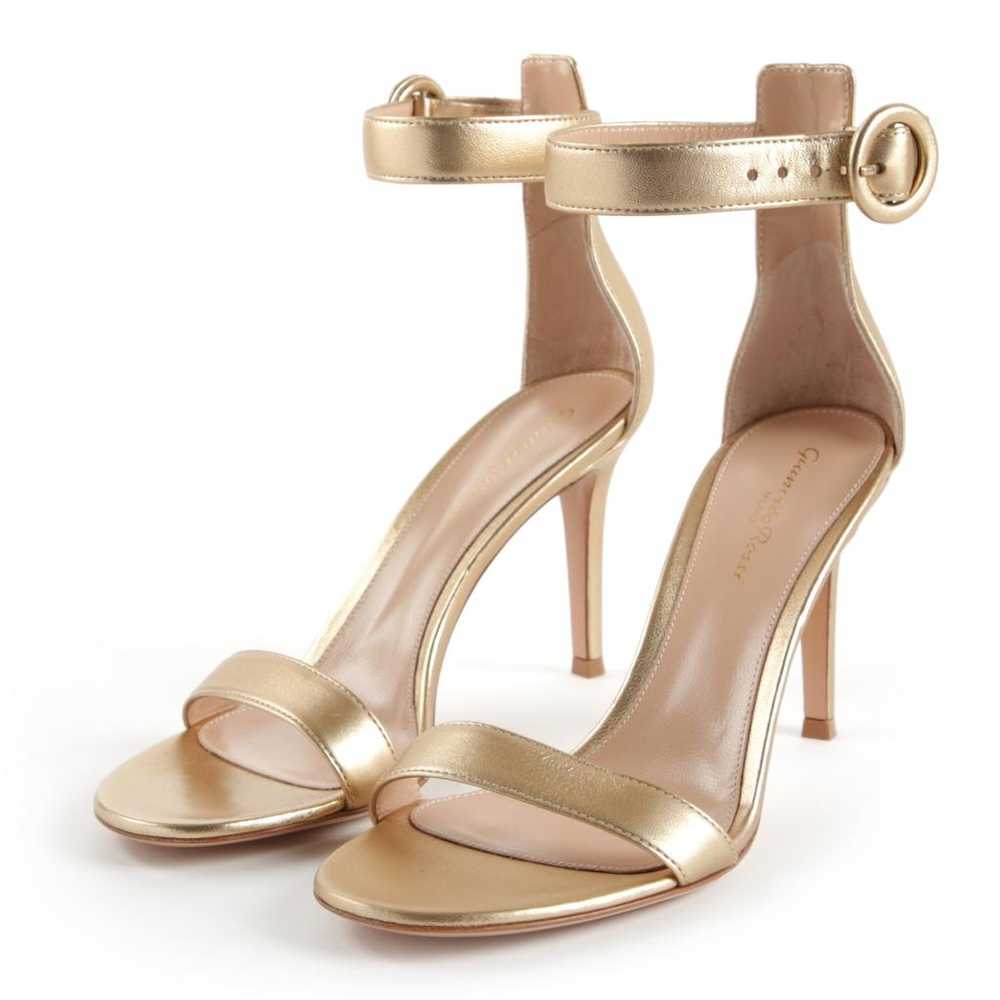 Gianvito Rossi Bijoux leather sandal - image 2