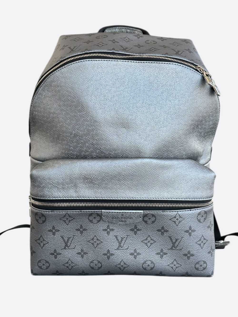 Louis Vuitton Gunmetal Grey Taigarama Monogram Di… - image 1