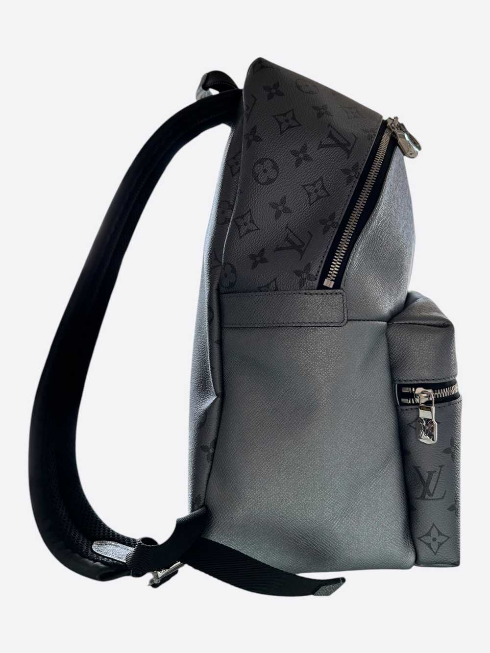 Louis Vuitton Gunmetal Grey Taigarama Monogram Di… - image 2