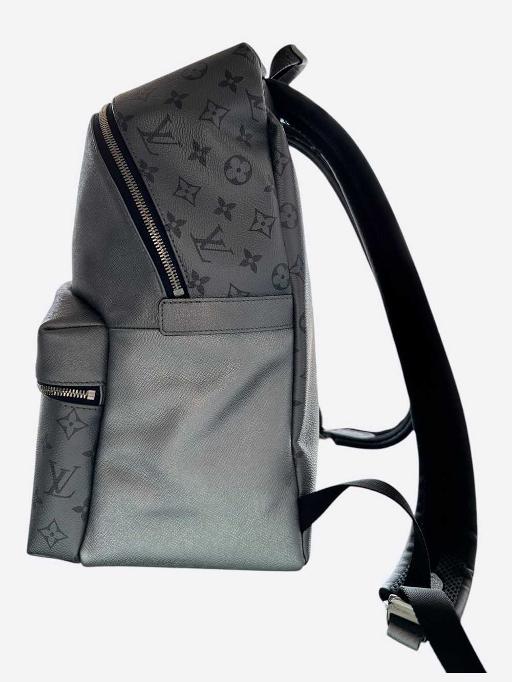 Louis Vuitton Gunmetal Grey Taigarama Monogram Di… - image 4