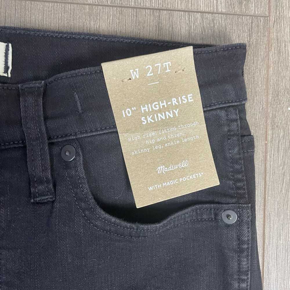 Madewell Madewell 10" High Rise Skinny Denim Jean… - image 3