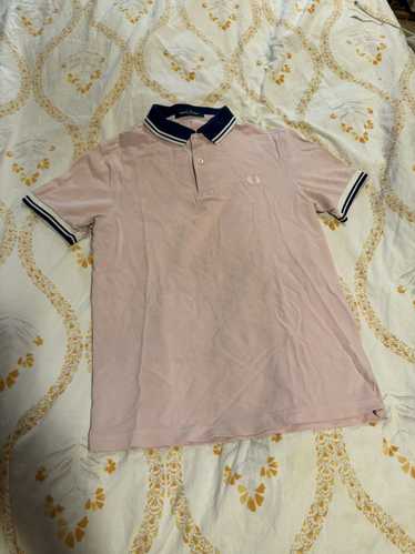 Fred Perry × Streetwear pink polo